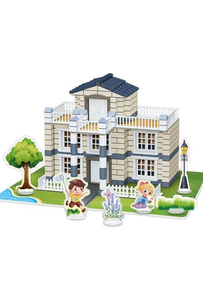woopie Kit de construcție cu cărămizi Locuința de vis 603