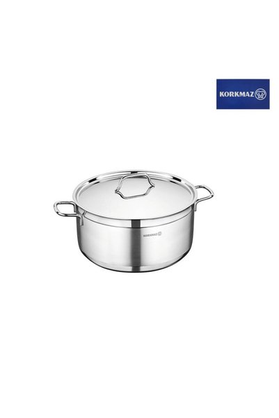 Generic قدر طبخ كوركماز ستانليس ستيل - فضي - 1.8 ليتر