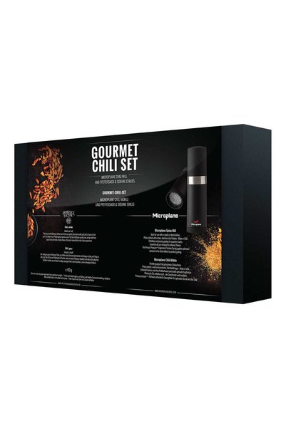 Microplane Râșniță gourmet pentru ardei iute, set cadou cu ardei