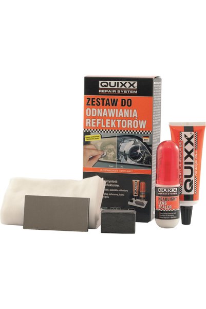 QUIXX Kit de restaurare faruri - Redă claritatea și protejează