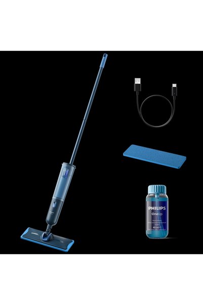 Philips Mop electric cu aburi OneUp Seria 3000, curățător de podele