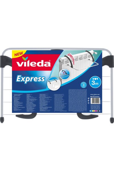 Vileda Uscător de rufe rapid, pliabil, de sine stătător
