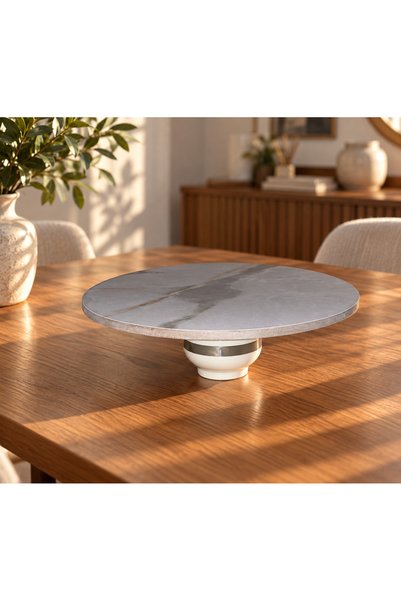 Porselen Sunum Standı 28 cm