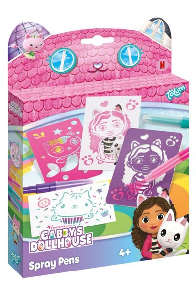 Javoli Gabby's Dollhouse Buddies set creativ cu markere spray