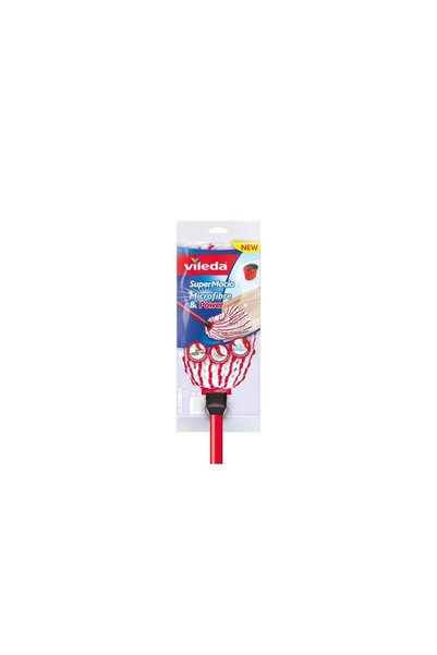 Vileda Mop din microfibră și putere pentru curățarea podelelor