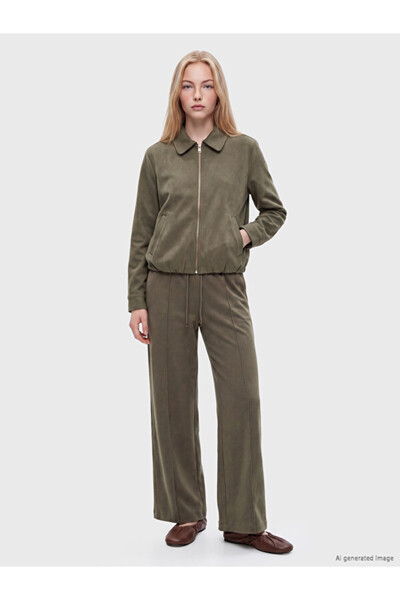 LC Waikiki Rmz Gi̇yi̇m Farkiyla Shirt Roba Collar Women's Jacket