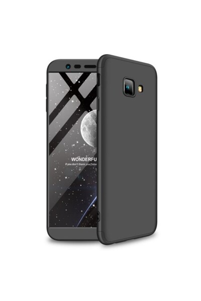 GKK 360 °   Ματ Σκληρή Θήκη με Βελούδινη Υφή για Samsung Galaxy J4 Plus/J4 Pr...