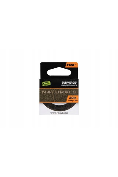 Fox Naturals Submerge Fir de pescuit fără plumb 30lb/10m