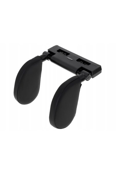 NO BRAND Suport pentru cap reglabil, ergonomic, pentru cap și gât, moale, negru