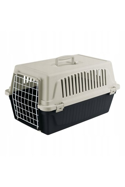 Ferplast Transportator pentru pisici Atlas 20 EL Gri/Negru 48x33x30cm