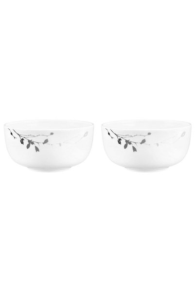 Seltmann- Weiden Bavaria SELTMANN LIBERTY DARK ROSE HIP Set de 2 boluri 17,5 cm