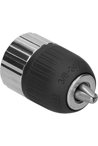 Generic Keyless Drill Chuck, Small Hole Hand Tightened Semi Metal Threaded Co...