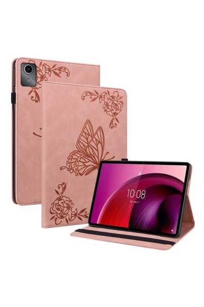 XGSM Husă Lenovo Tab M11, Fluture, Roz