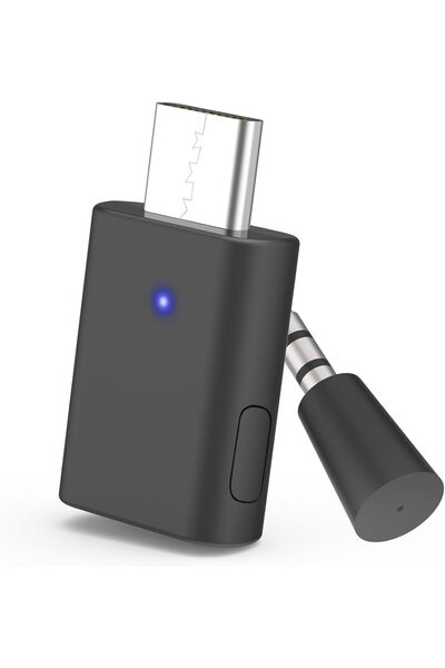 Generic جهاز إرسال بلوتوث USB-C بتقنية aptX-Adaptive 5.2 لأجهزة PS5 والكمبيوت...