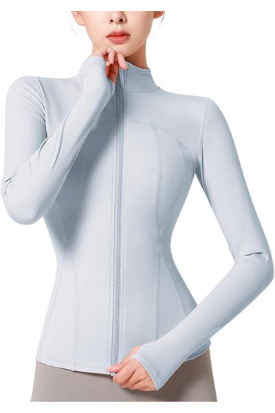 Generic Womens Gym Tops Long Sleeve Sports, T-Shirt Fitness Workout Yoga Crop...
