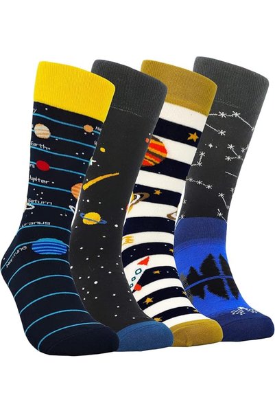HSELL MARKETING HSELL Unisex Adult Hsell Mens Fun Dress Socks