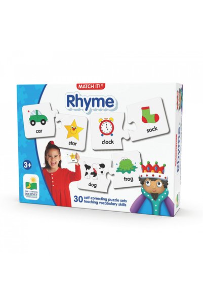 The Learning Journey Puzzle: Potriviți rimurile - Engleză