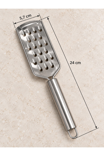 EcoVibe Premium Stainless Steel Kitchen Grater Set Double Fine and Coarse Cheese Vegetable Grater
