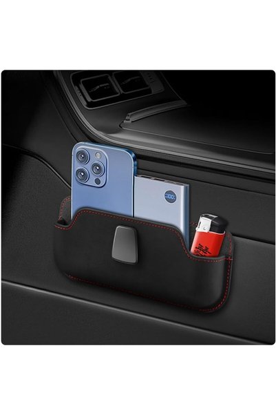 Generic Car Seat Side Organizer, PU Leather Cars Pouch Organizers, Thickened ...