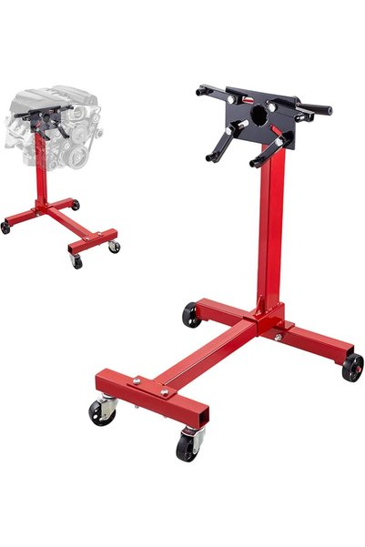 Generic Engine Stand, 1000 lbs 360° Rotating Motor Hoist, with H Steel Frame,...