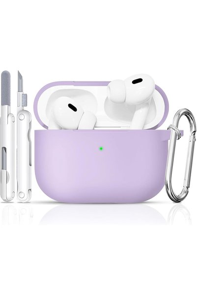 Generic حافظة AirPods Pro 3، غطاء حماية من السيليكون الناعم