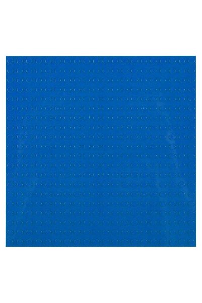 SHOPIENS Plansa albastra cuburi de constructii 16x16 cm din plastic Shopiens®