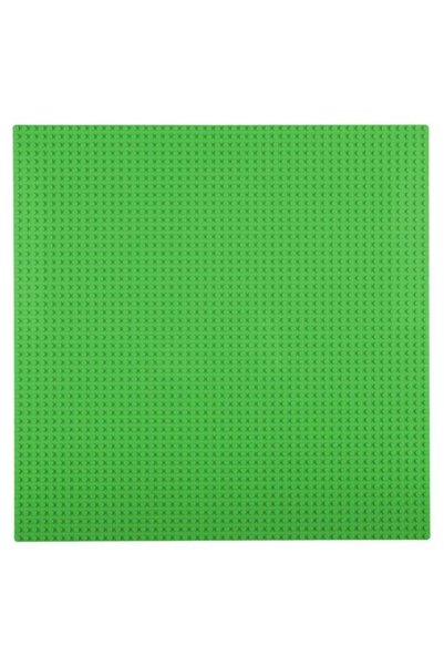 SHOPIENS Plansa verde pentru cuburi de constructie 40x40 cm din plastic Shopi...