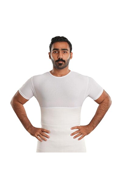 Generic مشد رجالي نص كم لشد البطن و الخصر تحت الثب من بيكاتشي تيشرت خف الكرش (L)
