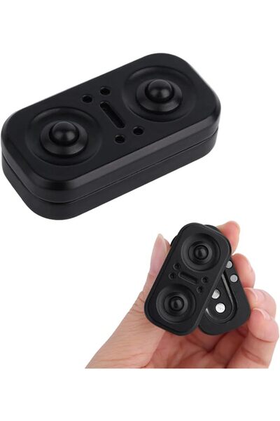 GENERAL Penitue Magnetic Fidget Slider, Metal Owl Finger Spinner for Adults, ...