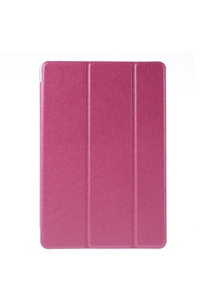 OEM Δερμάτινη Θήκη Βιβλίο Tri-Fold με Βάση Στήριξης για iPad Mini 4, Φούξια