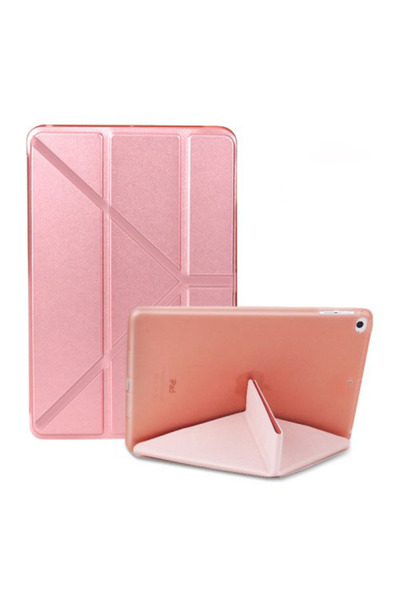 OEM Δερμάτινη Θήκη Βιβλίο Origami με Βάση για iPad mini 4/2019 7,9″ – Ροζ