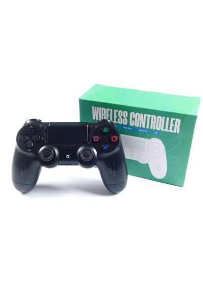 Tradebit Controler wireless pentru PS4 PlayStation 4 cu funcție de vibrație, ...