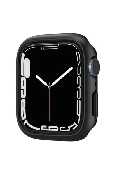 Spigen Θήκη Thin Fit για Apple Watch 7 41mm, Μαύρη