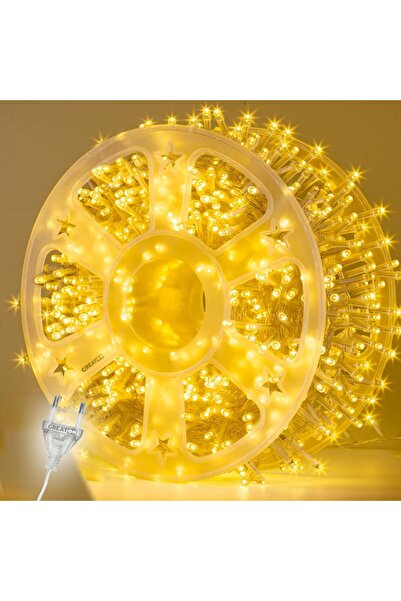 OEM Lumini de Crăciun liniare , 8 moduri de iluminare, Alb cald, 100m, 800 LE...