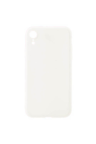 OEM Ματ Θήκη Σιλικόνης TPU για iPhone XR – Λευκή