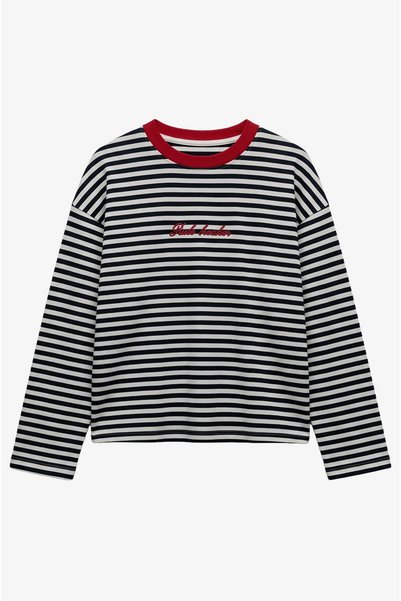 Havoş Lacivert Rule Breaker İşlemeli Sweatshirt