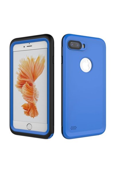 OEM Αδιάβροχη Θήκη IP68 για iPhone 7/8 Plus, έως 2 μ., με Touch ID, Σκούρο Μπλε
