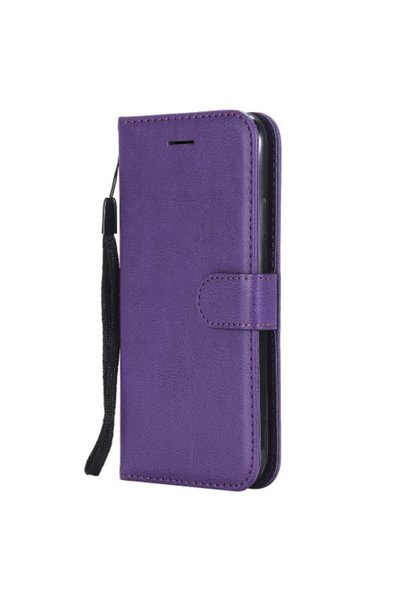 OEM Δερμάτινη Θήκη Πορτοφόλι με Βάση για iPhone XR / iPhone 9 6,1″ - Μωβ