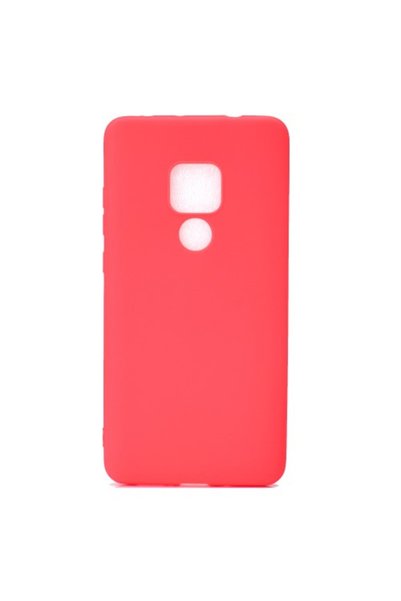 OEM Ματ Θήκη Σιλικόνης TPU για Huawei Mate 20 – Κόκκινη