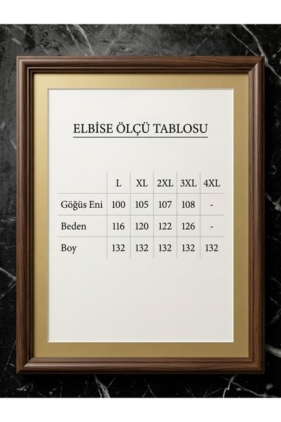 yessir Tesettür elbise licralı uzun