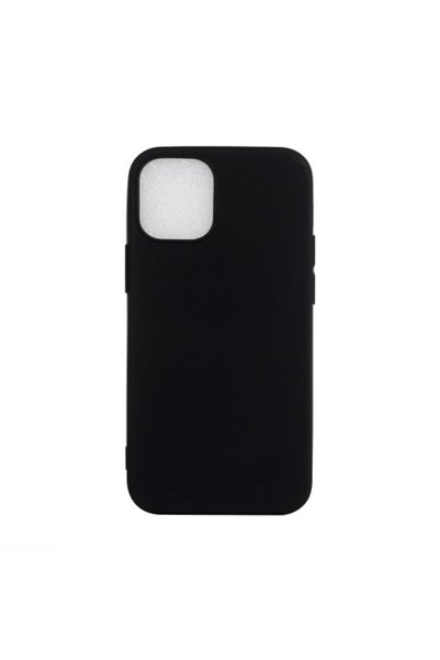 OEM Ματ Θήκη Σιλικόνης TPU για iPhone 12 Pro Max 6,7″ - Μαύρη