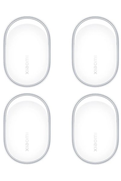 Xiaomi Tag Smart Tracer 4 τεμ., Λευκό, Apple Find My/Google Find Hub (BHR08SKGL)