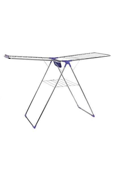 ROYALFORD RF7137 Large Folding Clothes Dry Stand – 55×110 Cm – Drying Space Laundry Washing |Durable Metal Drying Rack | Multifunctional Air Dryer Ideal for Indoor and Outdoor | Easy Store 2 Folding W