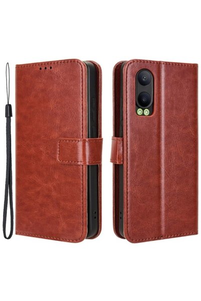 OEM Θήκη Πορτοφόλι Όψης Δέρματος με Βάση για OnePlus Nord CE4 Lite 5G / Oppo ...