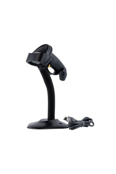 HDWR Cititor de coduri de bare cu suport, scanner automat, matrice CCD HD32A