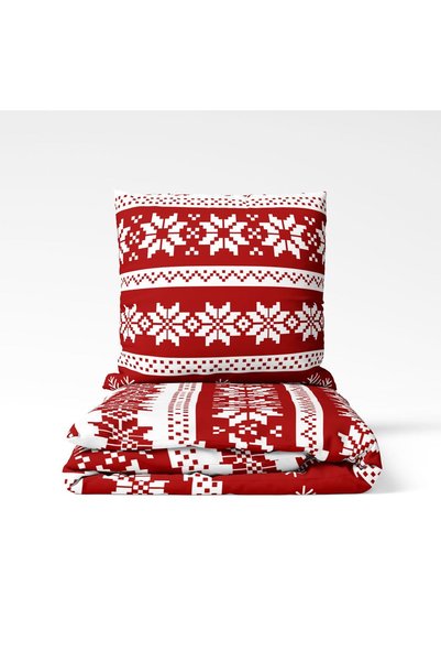 Cotton Market Lenjerie de pat din bumbac 3D 140x200 HOLY WINTERED