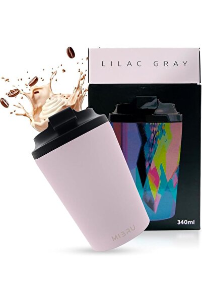 MIBRU Insulated Coffee Mug with Ceramic Coating, 12oz Vacuum Stainless Steel ...