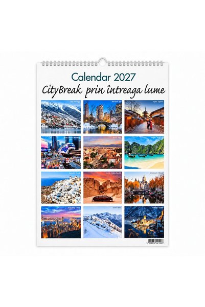 Libra Calendar 2027 32x45 cm Vacanță în oraș