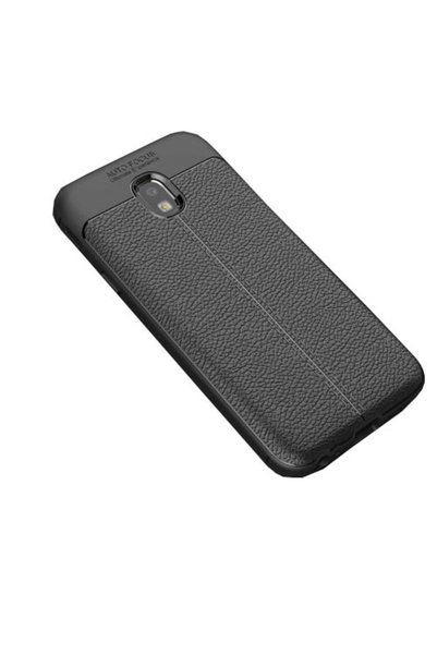 OEM Θήκη Σιλικόνης Όψης Δέρματος για Samsung Galaxy J3 (2017) Ευρωπαϊκή Έκδοσ...