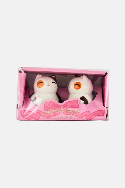 Posh & Pop Ceramic Salt And Pepper Shakers, Multicolor